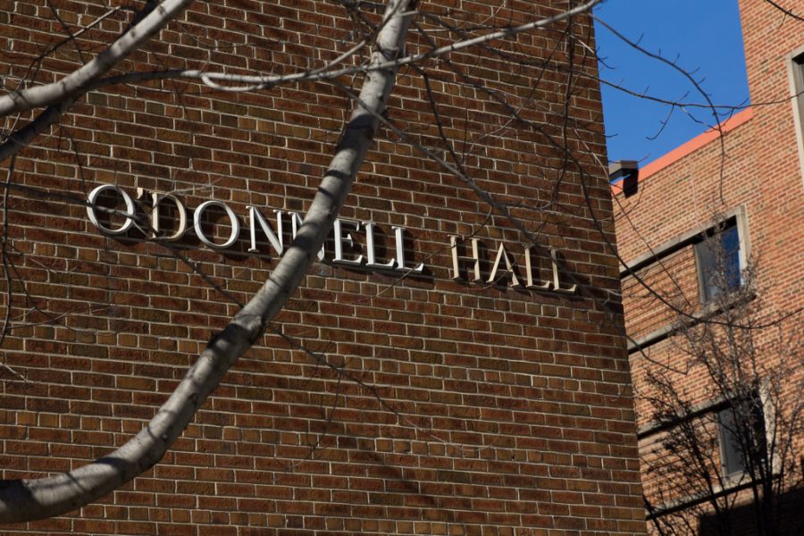 A Cluster of COVID-19 cases were found on the third floor of ODonnell Hall. 