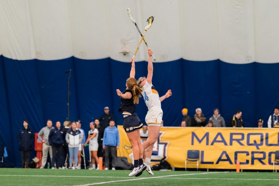 Womens lacrosse falls 19-4 to Notre Dame in home opener