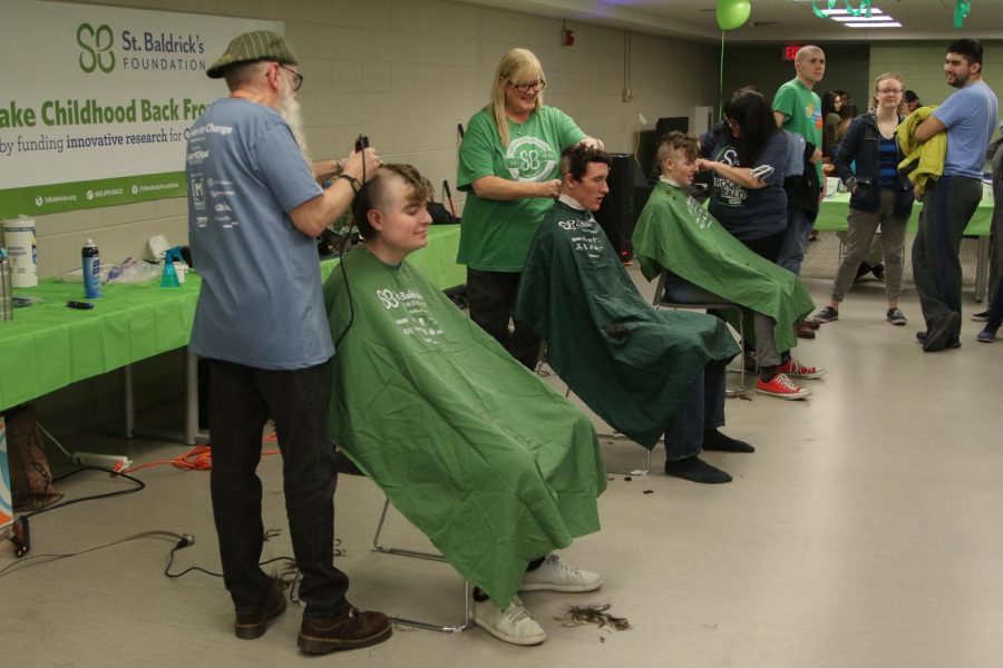 St.+Baldricks+allows+Marquette+students+and+staff+to+show+support+for+childhood+cancer