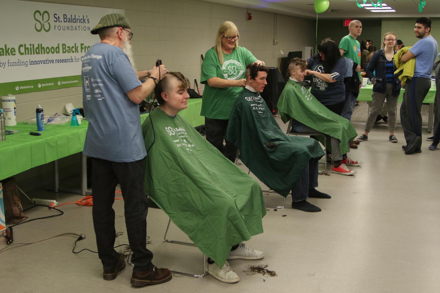 St. Baldrick’s allows Marquette students and staff to show support for