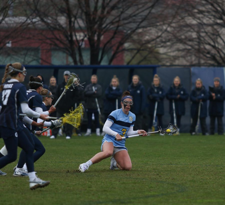 Womens lacrosse loses to No. 24 Georgetown in BIG EAST semifinals