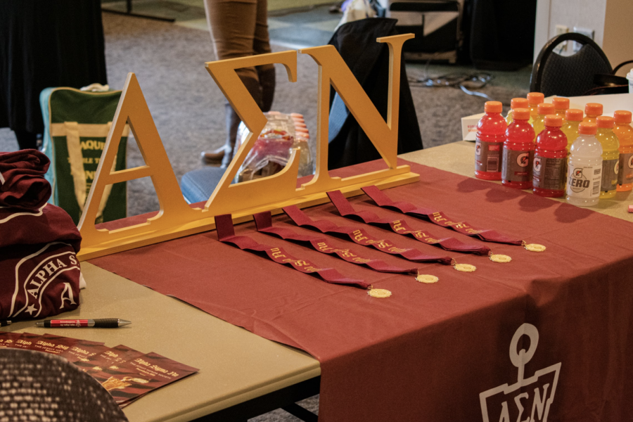 Alpha Sigma Nu hosts an event to gain recognition