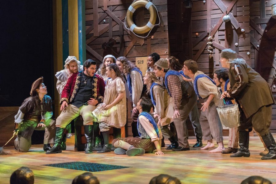 Marquette students performed Peter and the Starcatcher in September. Theatre professors are now adjusting to teach acting in an online format. Marquette Wire Stock Photo. 
