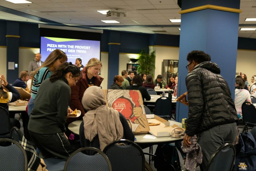 One event hosted was Pizza with the Provost.