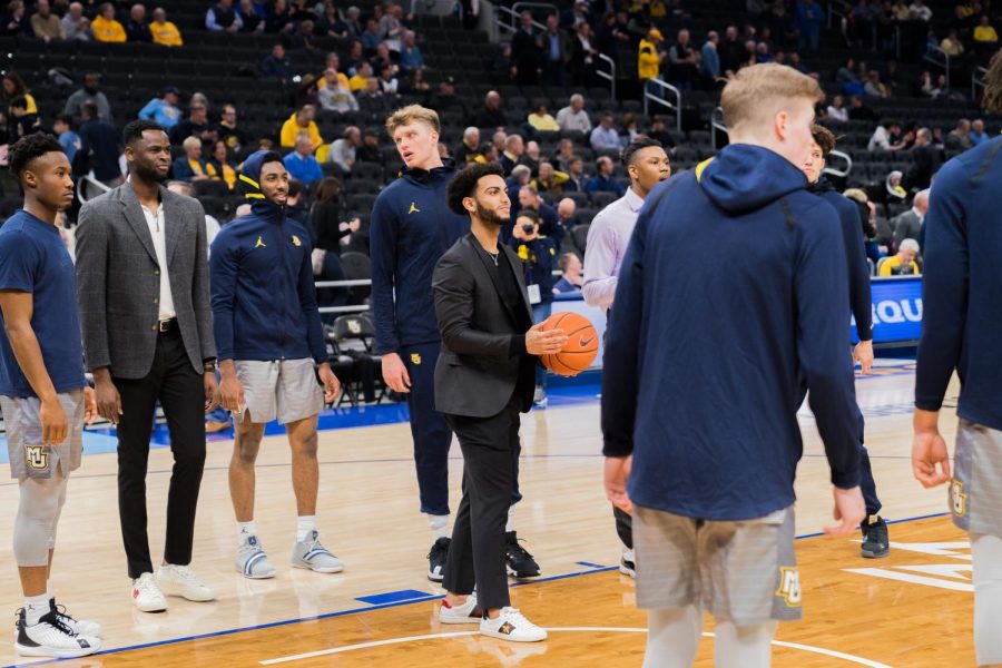 Markus Howard sat out of Wednesdays game while in concussion protocol.