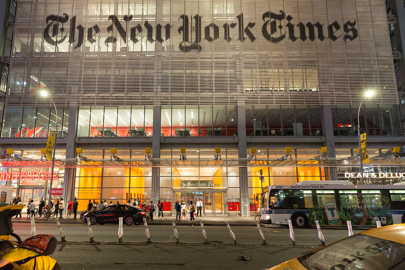 The+New+York+Times+released+its+endorsements+for+presidential+candidate+Jan.+19.+Photo+via+Flickr.+