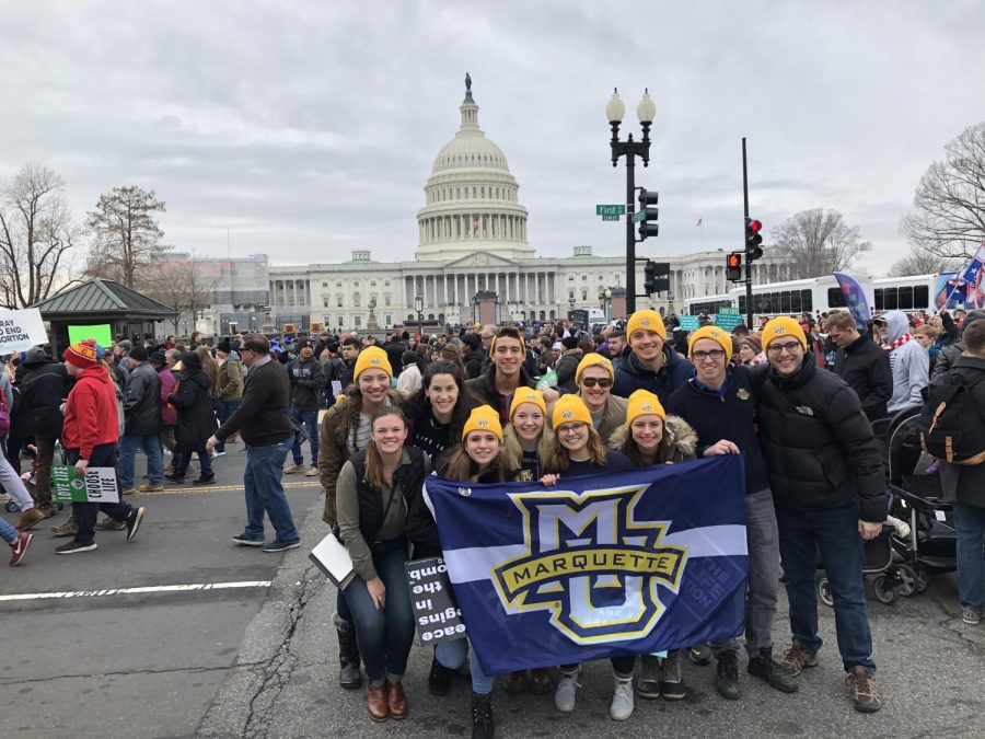 Students traveled to Washington D.C. to participate in March for Life. 

Photo courtesy of Stephen Blaha