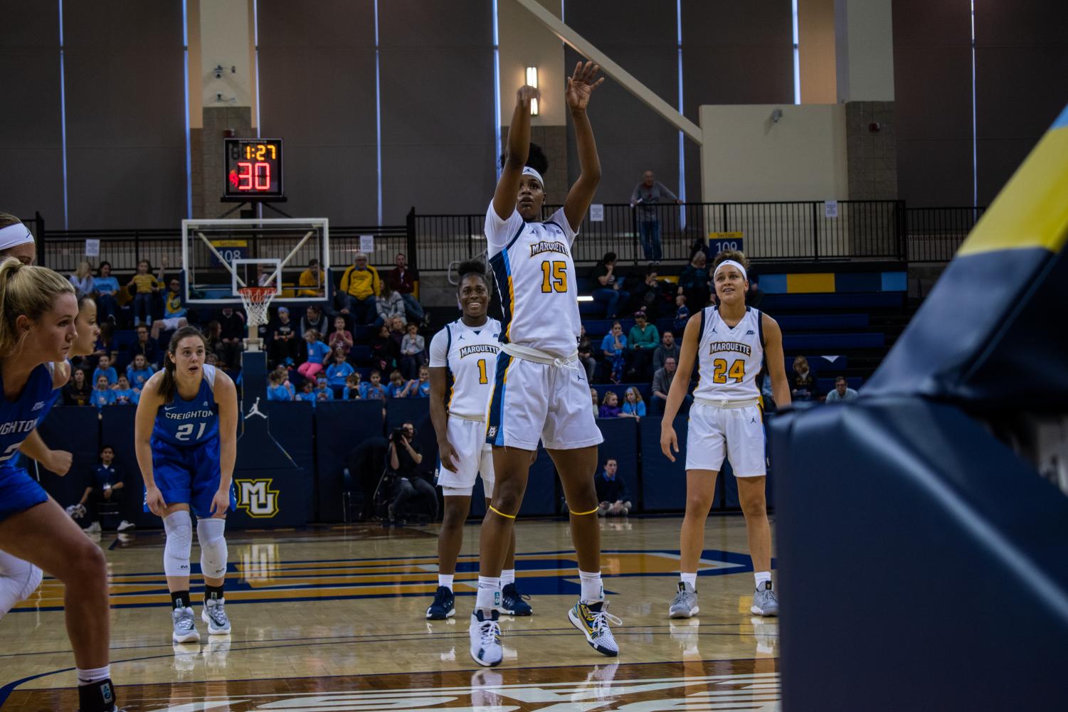 Camryn Taylor takes on her first season by ‘trusting the process