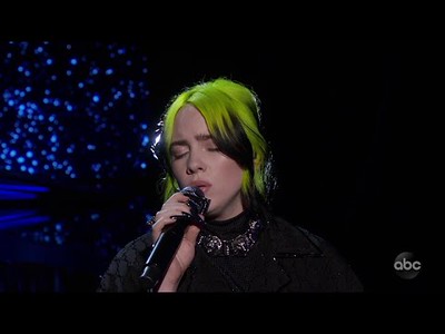 Billie Eilish dressed in a black and vibrant green color scheme this past Sunday, Feb. 9 as she performed at The Oscars. Photo via Flickr