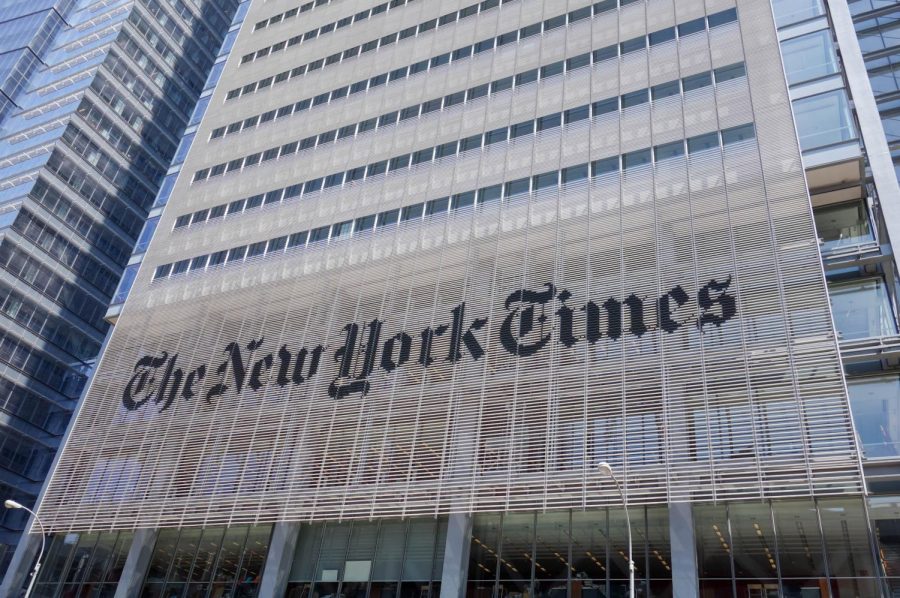 News organizations like the New York Times are providing up to date COVID-19 coverage. Photo via Flickr. 