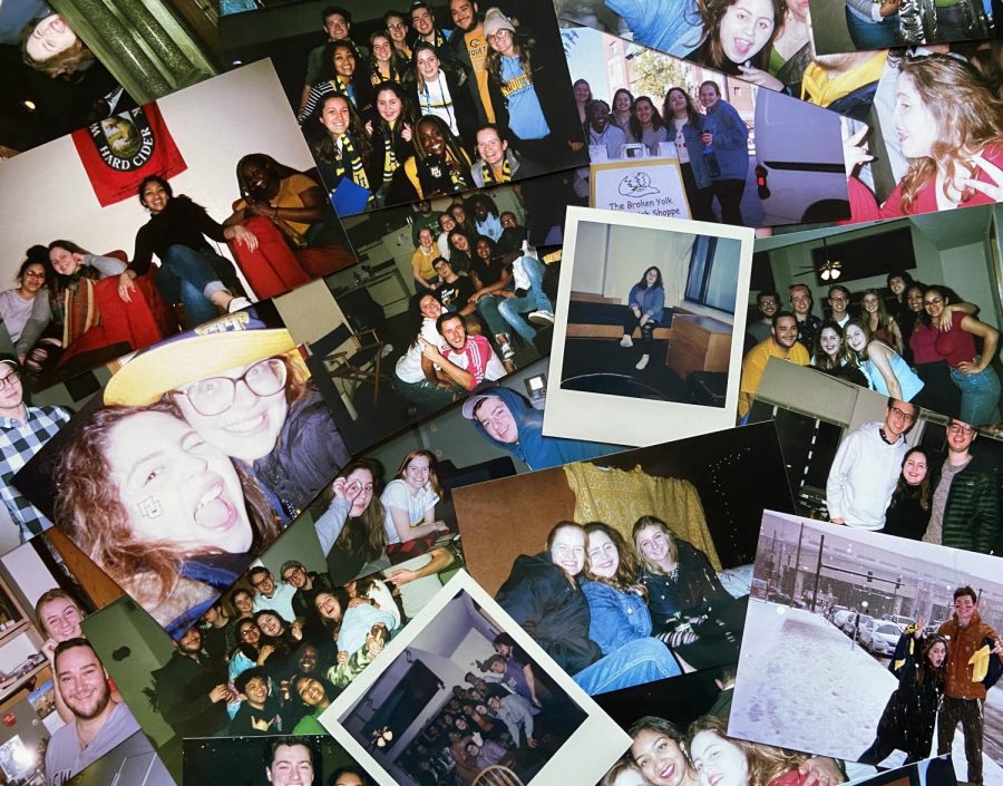 Alexa Jurado created a collection of prints documenting her time on campus during the 2019-20 academic year. Photo courtesy of Alexa Jurado.