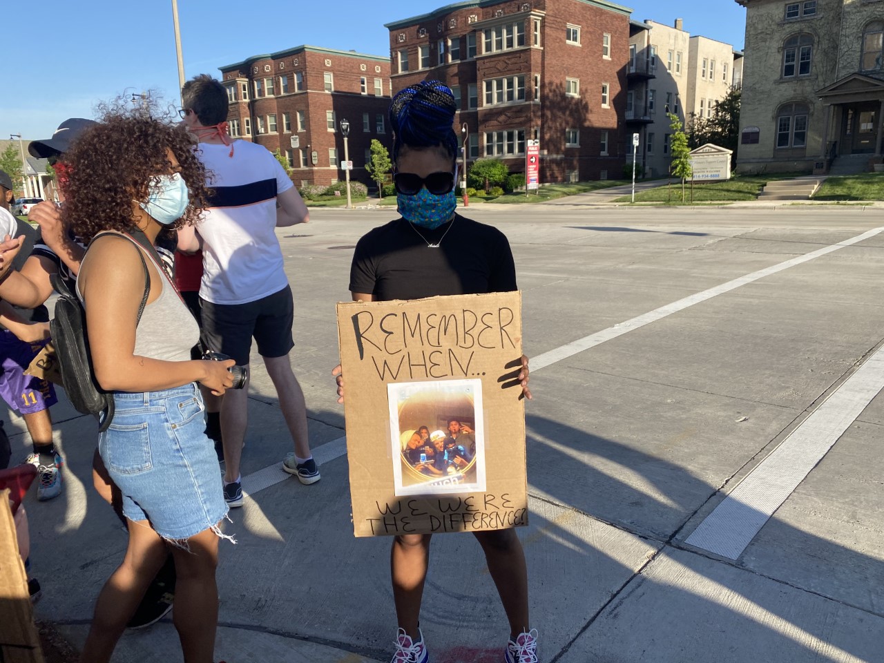 Black Lives Matter Protest Marches Through Campus, Students Participate ...