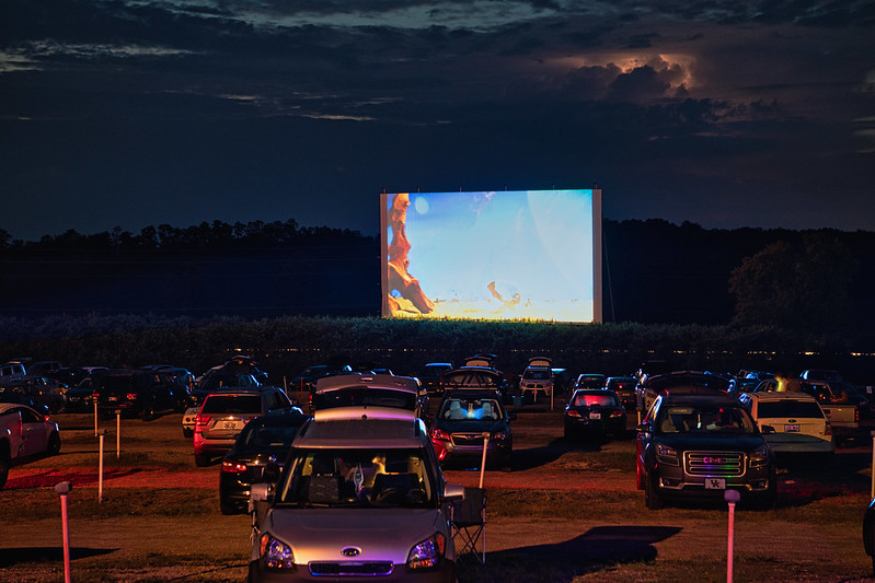The closest drive-in to Marquette is the “Milky Way Drive-In,” which opened within the last year in Franklin, Wisconsin. Photo via Flickr
