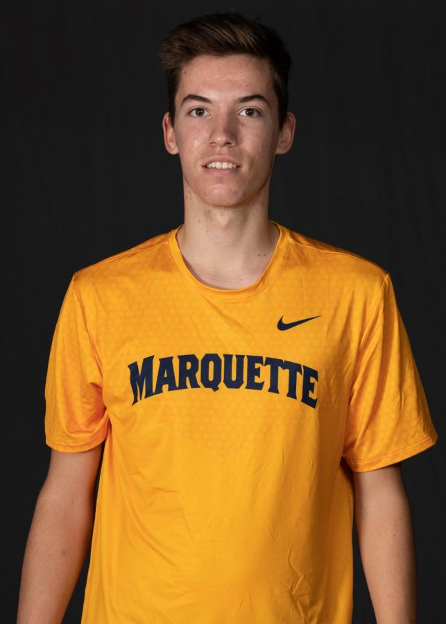 Nikola+Kijac+is+a+first-year+tennis+player+from+Serbia.+%28Photo+courtesy+of+Marquette+Athletics.%29