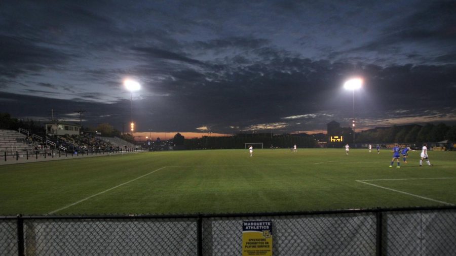 Womens+soccer+plays+against+Creighton+at+Valley+Fields+Sept.+25%2C+2014.+%28Photo+courtesy+of+Marquette+Athletics.%29+