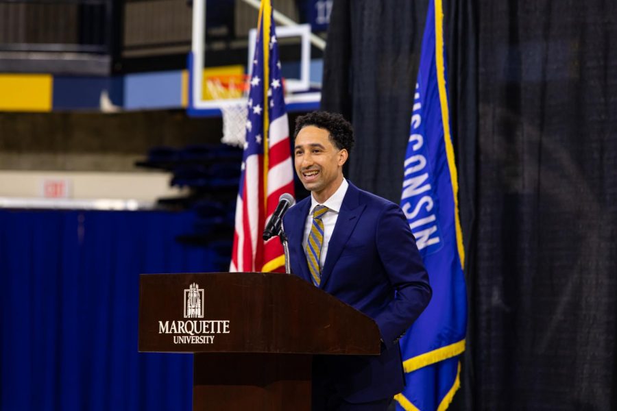Marquette Athletics hired Shaka Smart as the new head mens basketball coach last week. (Photo courtesy of Marquette Athletics.)