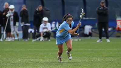 The Marquette Womens Lacrosse team won easily on Friday afternoon against Butler (Photo courtesy of Marquette Athletics).