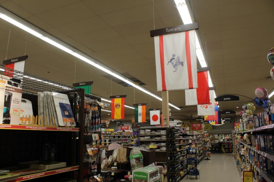 International food products can be purchased at some local grocery stores.