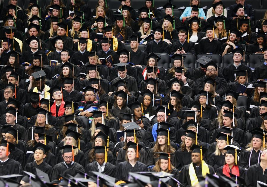 Graduation season is just around the corner. Photo courtesy of the Office of Marketing and Communications