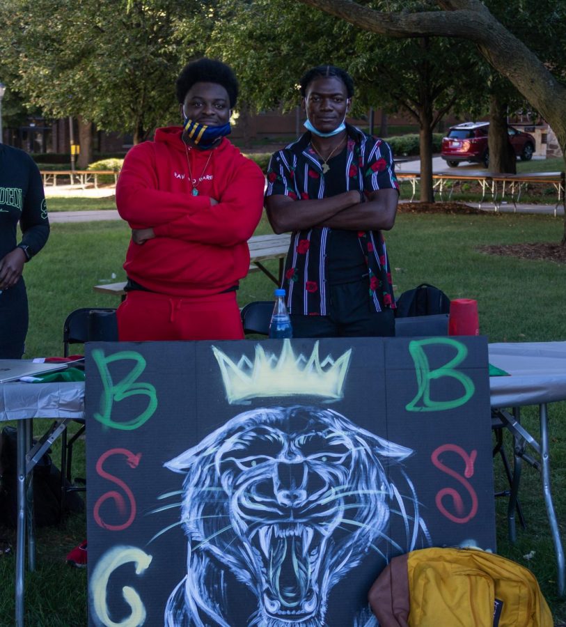 BSC posed for a photo at Organization Fest on Sept. 1.