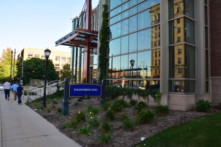 Marquette Society of Women Engineers organizers discussed the importance of female representation in male-dominated fields. 