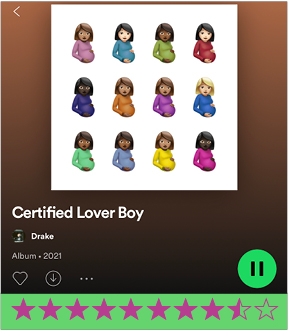 Alexander rated Certified Lover Boy 8.5 out of 10 stars.