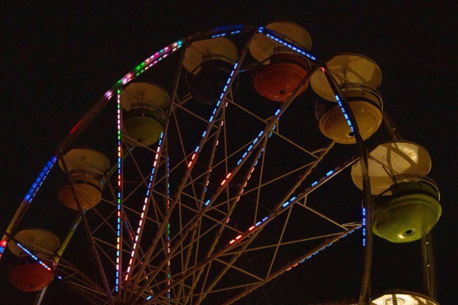 Along with concerts, Summerfest has rides.