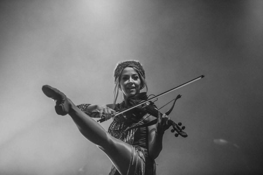 Lindsey Stirling performs at Summerfest on the ULINE stage.