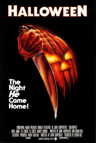 Movie poster of the 1978 film "Halloween." Photo via Flickr