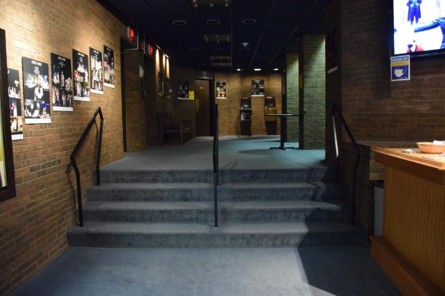 Helfaer Theater lacks an elevator for those with disabilities.