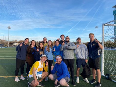 Team 3 Dub after winning the Fall 2021 Intramural Kickball Tournament. (Photo courtesy of George Wong) 