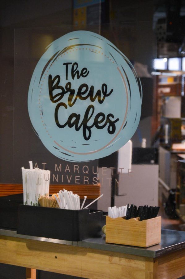 The+Brews+Cafe+is+the+on-campus+coffee+shop+and+employees+Marquette+students.+