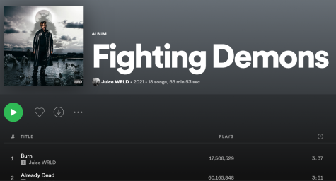 Fighting Demons by Juice WRLD released Dec. 10.