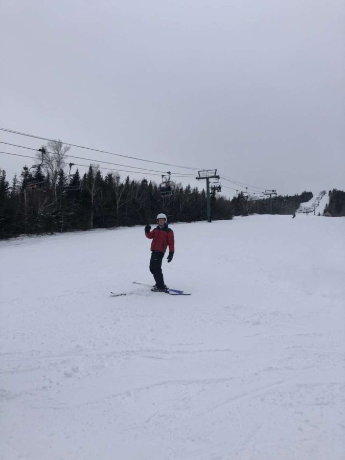 News reporter, Connor Baldwin gets first hand experience at Waterville Valley