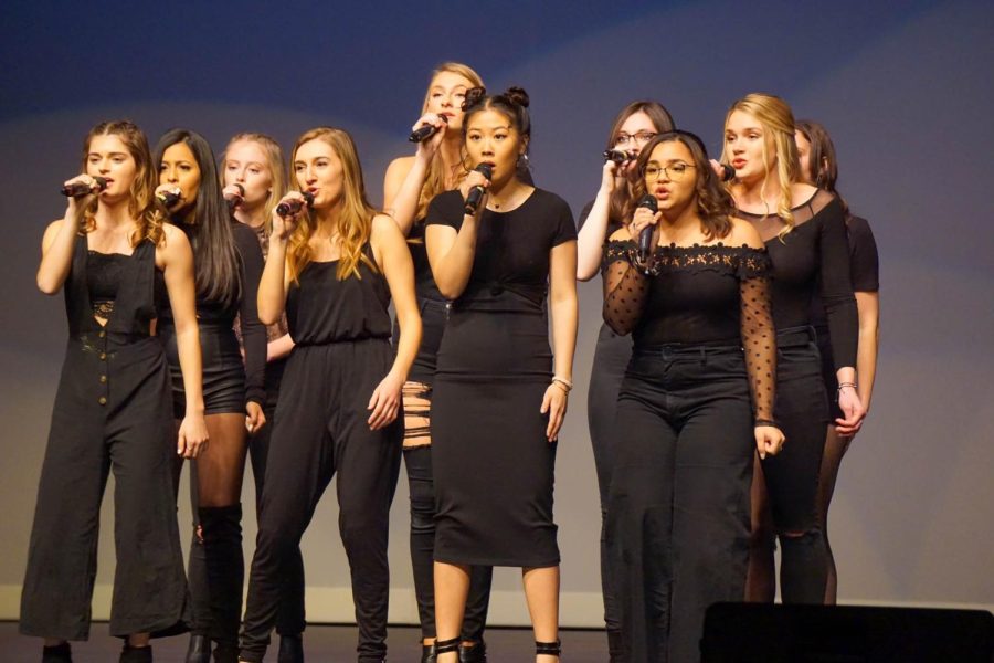 The Meladies are an all-female a capella group on campus