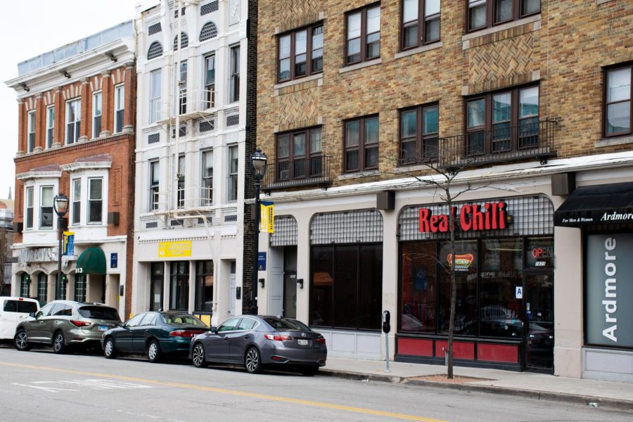 Real Chili is a local restaurant on Wells Street. 