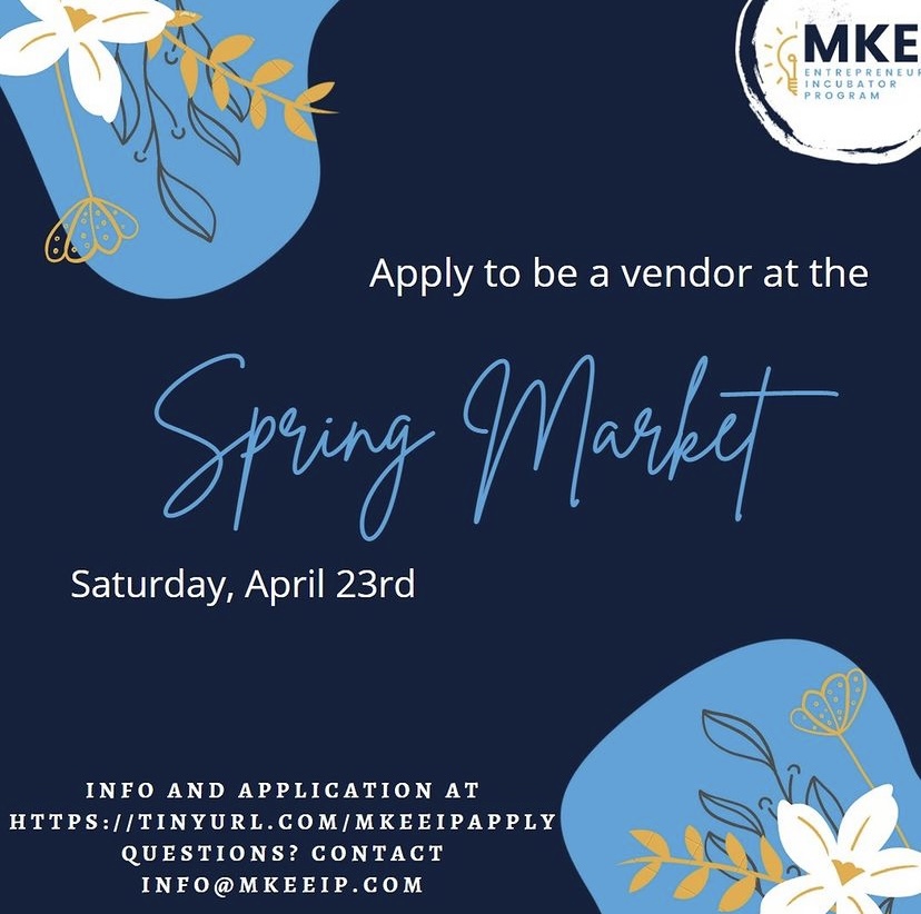 The spring market will take place April 23