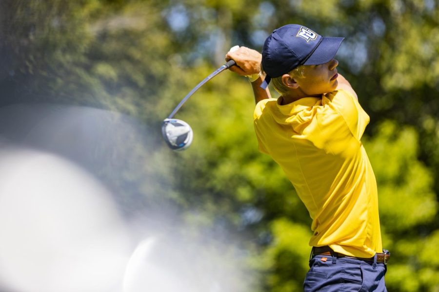 Will Hemauer is a first-year golfer on the Marquette mens golf team. (Photo courtesy of Marquette Athletics.)