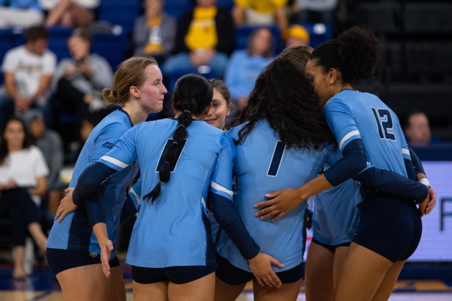 No. 16 Marquette in its 3-0 win over DePaul Sept. 21 at the Al McGuire Center. 