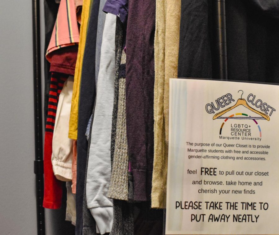 The+Queer+Closet+is+a+free+resource+located+in+the+LGBTQ%2B+center.+