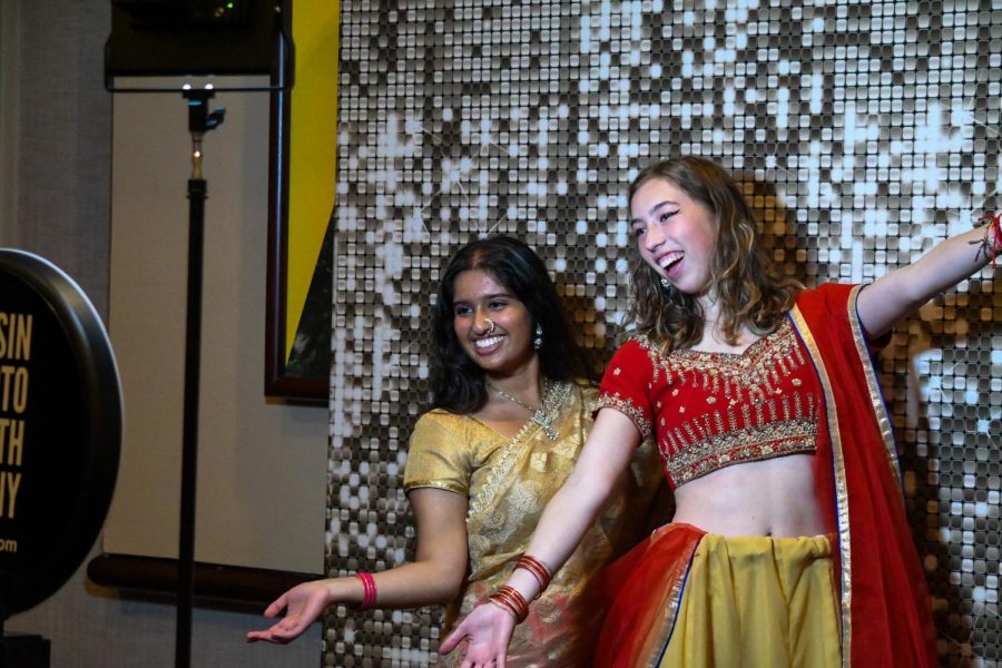 Diwali was hosted in the Alumni Memorial Union ballrooms. 