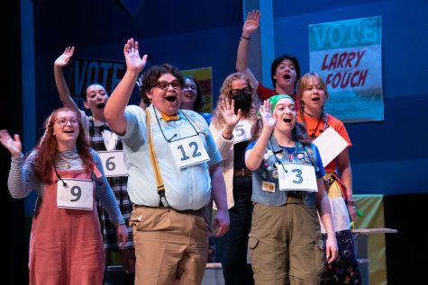 "The 25th Annual Putnam County Spelling Bee" opened its doors Oct. 7 in the Helfaer Theatre.