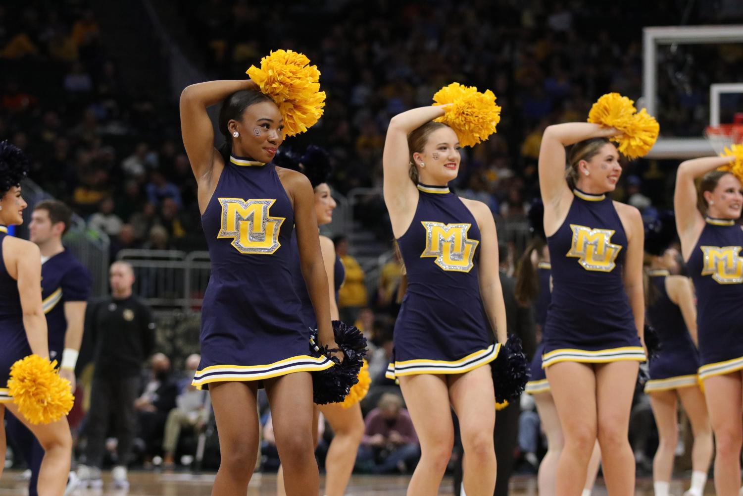 Marquette spirit squad serves as a sport of its own Marquette Wire