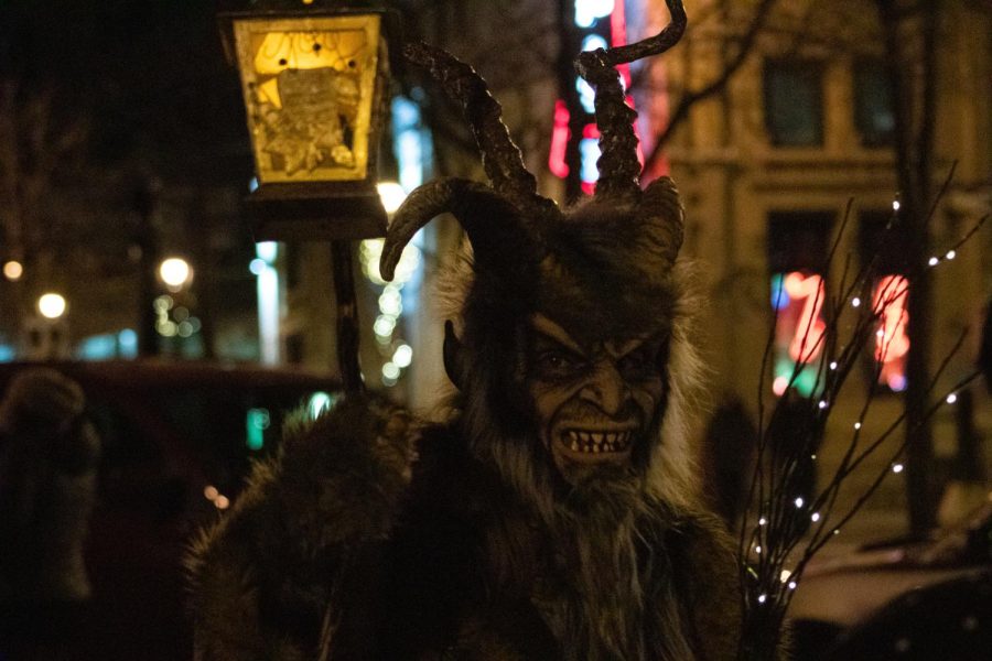 Krampusnacht brought together hundreds of people in Milwaukees Historic Brewery District.