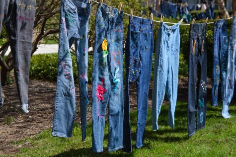 Denim Day was April 26 with speakers, a silent march and other activities. 