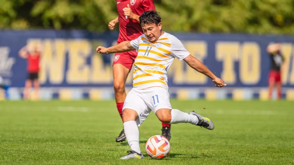 Marquette mens soccer is undefeated at home this season. (Photo courtesy of Marquette Athletics.)
