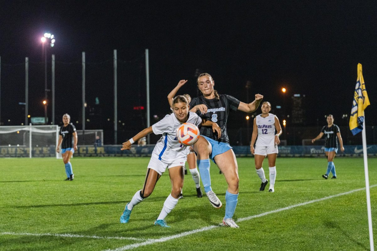 Sophomore+forward+Josie+Bieda+%288%29+now+sits+with+a+team-high+three+goals+for+Marquette.