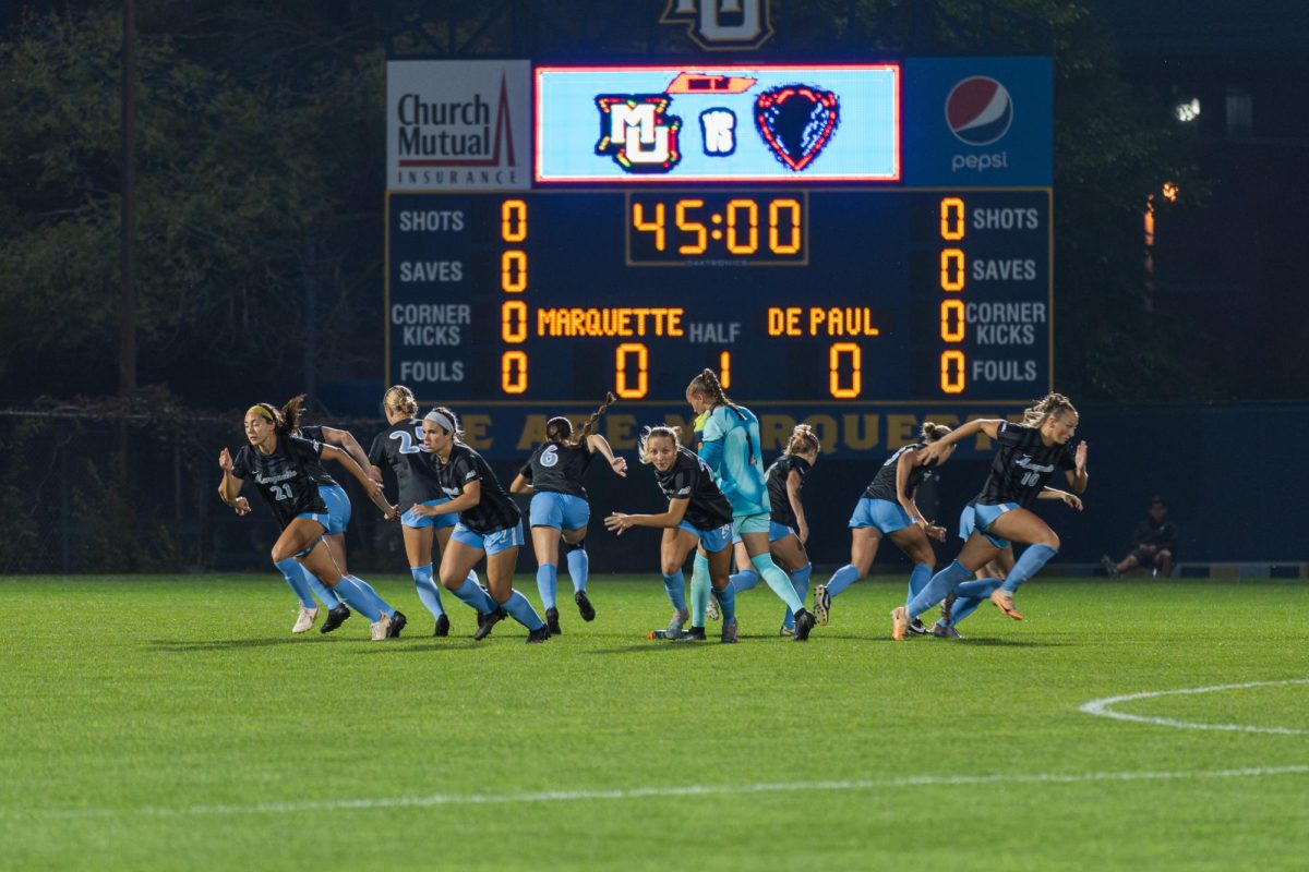 Marquette womens soccer has been shut out nine times this season