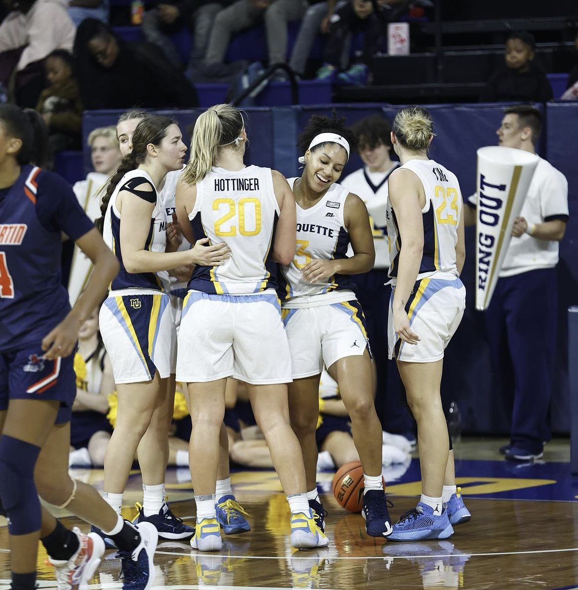 Marquette womens basketball has six new players and two new assistant coaches this season. (Photo courtesy of Marquette Athletics.)