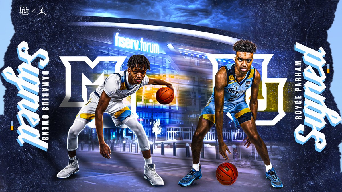 Royce+Parham+joined+Damarius+Owens+at+Western+Reserve+Academy+for+their+senior+years+of+high+school.+%28Graphic+courtesy+of+Marquette+Athletics.%29